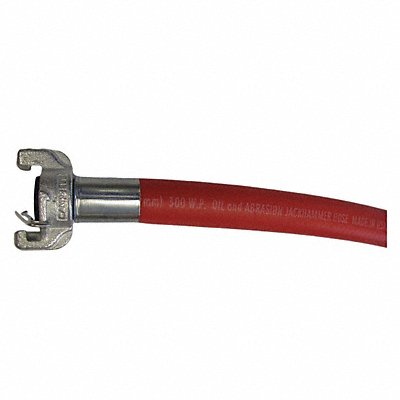CONTINENTAL JKR075305077G Air Hose 3/4 ID x 50 ft L Red