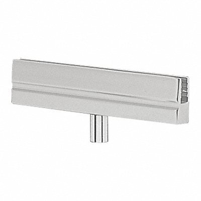 LAWRENCE METAL BRACKETNOSC1P Sign Holder 2 1/2 H 6 W Chrome