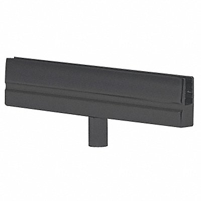 LAWRENCE METAL BRACKETNOSC33 Sign Holder 2 1/2 H 6 W Gloss Black