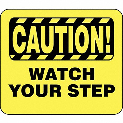 TENSABARRIER SG7351114250H Acrylic Sign Caution Watch Your Step