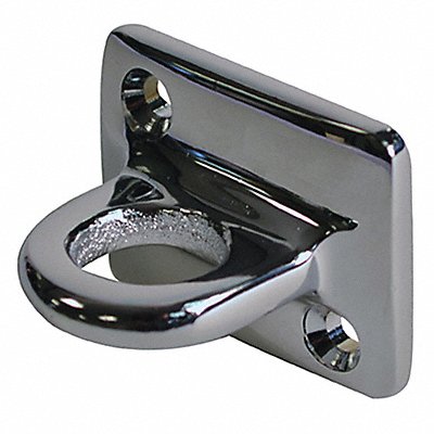 LAWRENCE METAL WALLPLATE509X1P Wall Plate Polished Chrome 1-5/8 in H