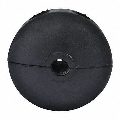 SPEEDAIRE 6WA683 Bumper Stop 1/4 in Polypropylene/PVC