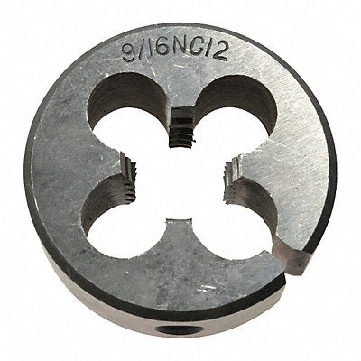 WESTWARD CCT1060128 Alloy Steel Die 9/16-12 UNC Westward