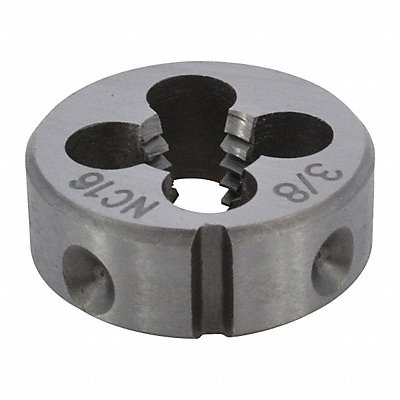 WESTWARD CCT106071 Alloy Steel Die 1 In Width 3/8-16 UNC