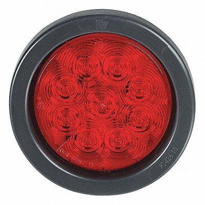 FEDERAL SIGNAL 60710004SB Stop/Turn/Tail Light Round Red