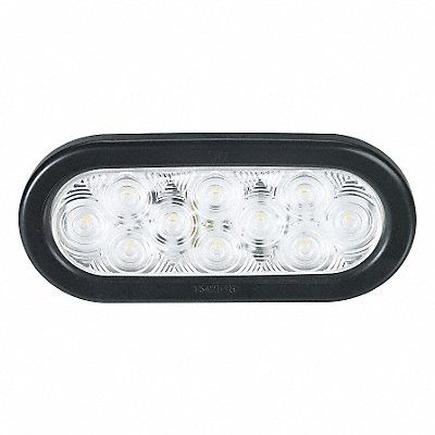 FEDERAL SIGNAL 60712505SB Back Up Lamp Oval Clear 6-3/8 L