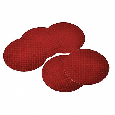 ORALITE 18371 Reflective Tape Red 3.12 in L 3.12 inW