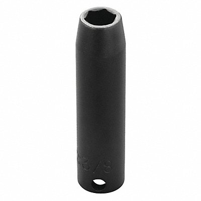 PROTO J7712HT Impact Socket Steel Black Oxide 3/8 in