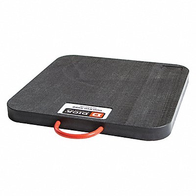 SAFETY TECH OUTRIGGER PAD PAD24242 Crane Pad UHMW HDPE 24 in L 2 in Thick