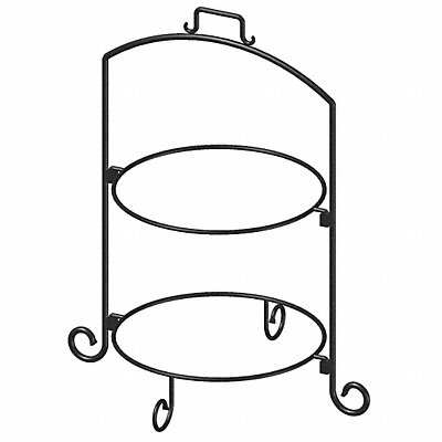 ITI WR142 Plate Stand 19 x 20.5 x 25 in 2 Tier