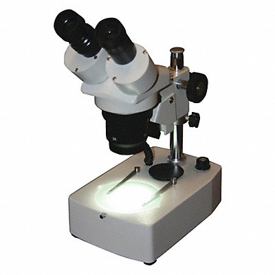 LW SCIENTIFIC DMMS13NPL77 Dual Mag Stereo Microscope 6-1/2in W LED