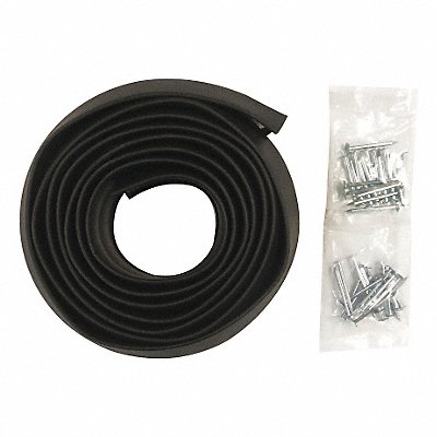 FROST KING G16H Door Bottom Seal Rubber Black 16 ft.