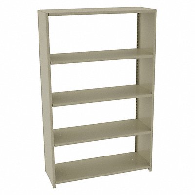TENNSCO LS548186 Boltless Shelving 18x78x48in Strtr