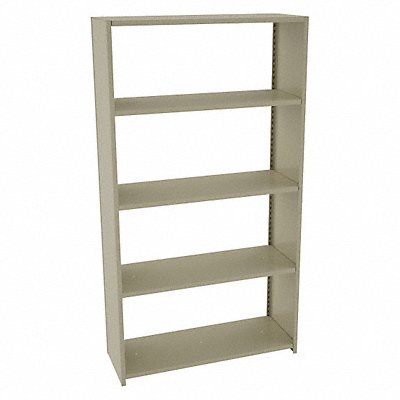 TENNSCO LS548187 Boltless Shelving 18x90x48in Strtr