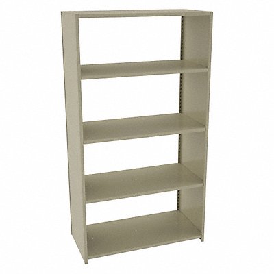 TENNSCO LS548247 Boltless Shelving 24x90x48in Strtr