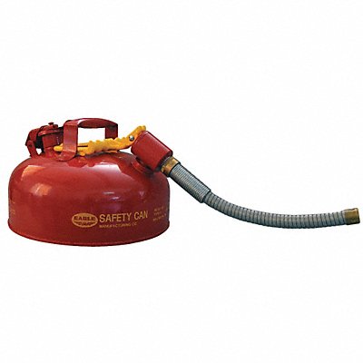 EAGLE U211S Type II Safety Can Red 1 gal 7-1/4 in H