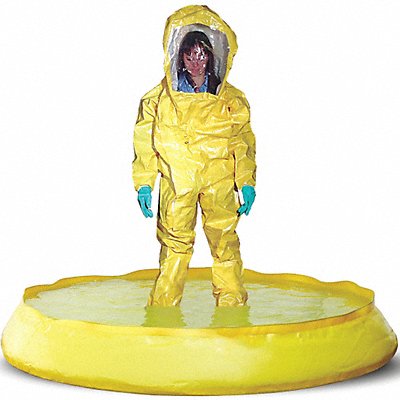 EAGLE T8602 Hazmat Pool 100 gal Capacity Yellow