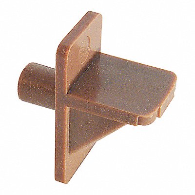 PRIME-LINE U10137 Shelf Support Peg 29/32 in D Brown PK8