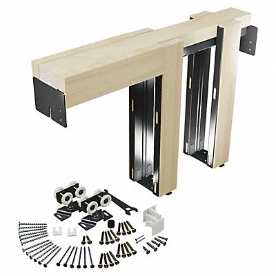 PRIME-LINE 164553 Pocket Door Kit 36 in.L 24 in.W