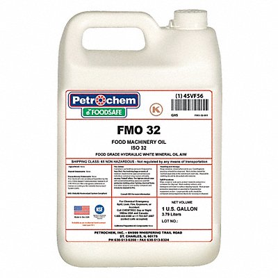 PETROCHEM FMO32001 Hydraulic Oil 1 gal Pail ISO 32