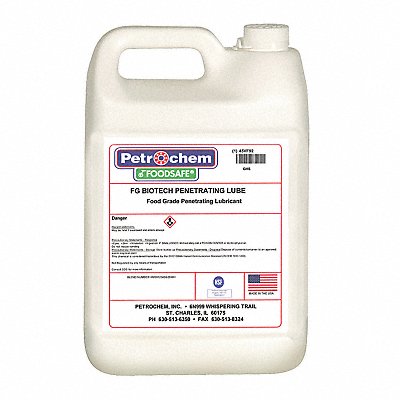 PETROCHEM BIOTECHFGPL001 Compressor Oil 1 gal Jug 5 SAE Grade