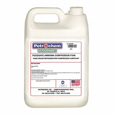PETROCHEM FSAMMONIACOMPRESSORFG68001 Compressor Oil 1 gal Jug 20 SAE Grade