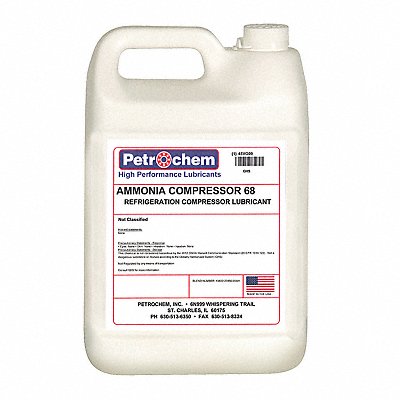 PETROCHEM AMMONIACOMPRESSOR68001 Compressor Oil 1 gal Jug 20 SAE Grade