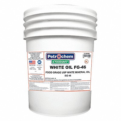 PETROCHEM WOFG46005 Mineral Hydraulic Oil 5 gal Pail