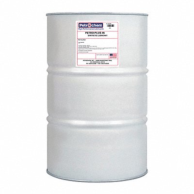 PETROCHEM PETROPLUS46055 Compressor Oil 55 gal Drum 15 SAE Grade