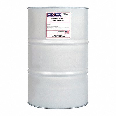 PETROCHEM SYNCOMPD100055 Compressor Oil 55 gal Drum 30 SAE Grade