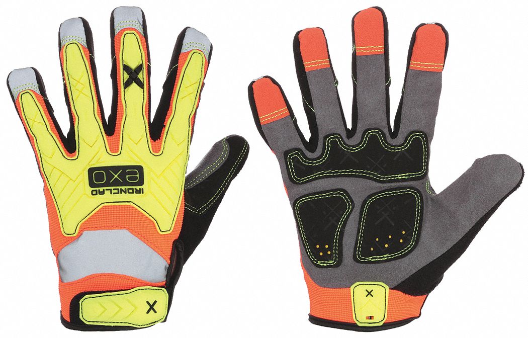 IRONCLAD EXOHZI05XL J4115 Mechanics Gloves XL/10 9 PR