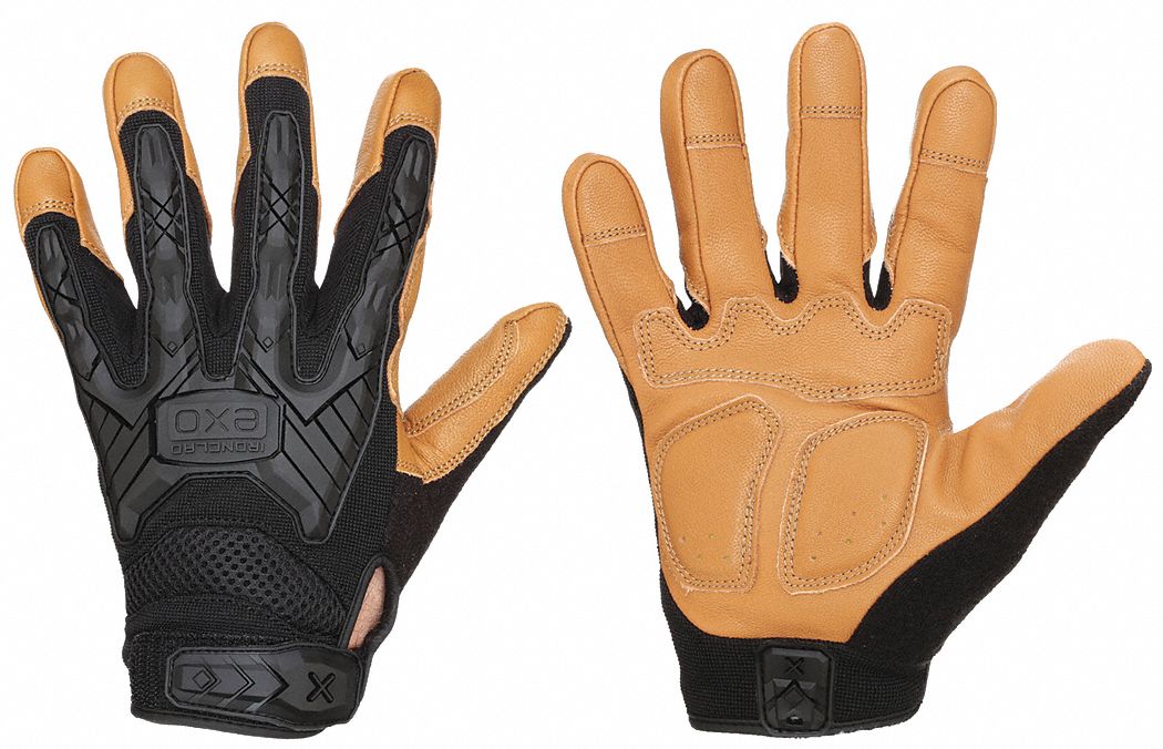 IRONCLAD EXOMIGL04L J4125 Mechanics Gloves L/9 9 PR