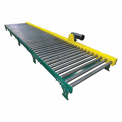 ASHLAND CONVEYOR CDLR16F10S0527EWCN51A330 Roller Conveyor 10 ft L 27 BF Steel