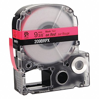 EPSON 209BRPX Cartridge Label 3/8 in W Red