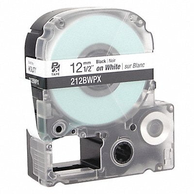 EPSON 212BWPX Cartridge Label 1/2 in W White