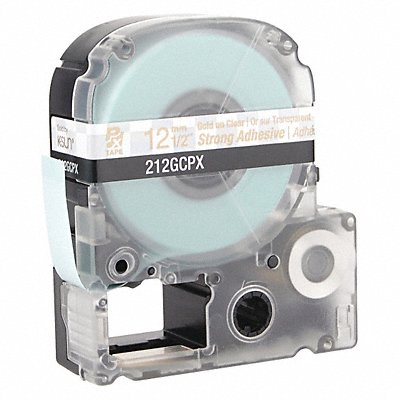 EPSON 212GCPX Cartridge Label 1/2 in W Clear