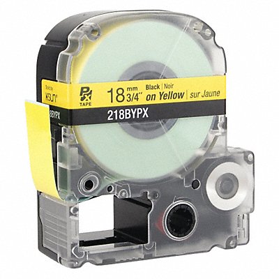 EPSON 218BYPX Cartridge Label 3/4 in W Yellow