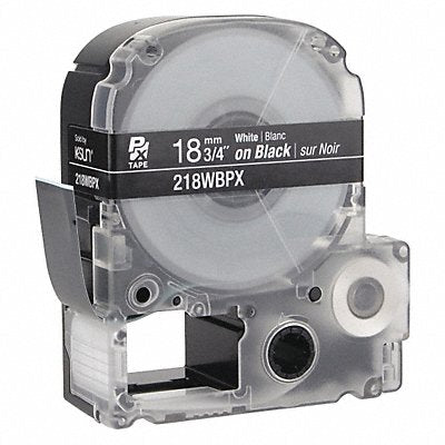 EPSON 218WBPX Cartridge Label 3/4 in W Black