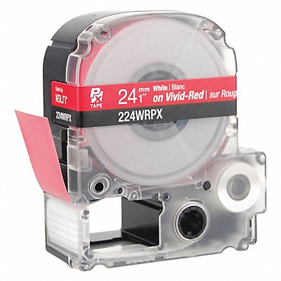 EPSON 224WRPX Cartridge Label 1 in W Red