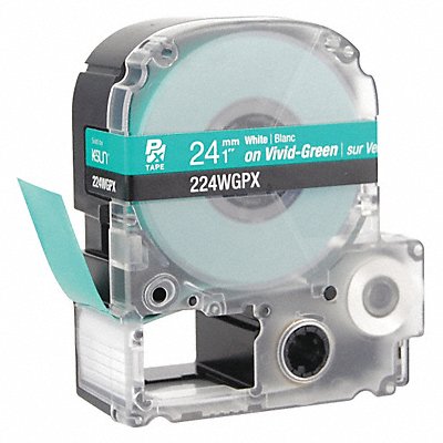 EPSON 224WGPX Cartridge Label 1 in W Green