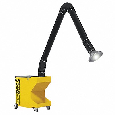 VENTBOSS BY ROBOVENT G111 Portable Fume Extractor 1.2 ft L Arm