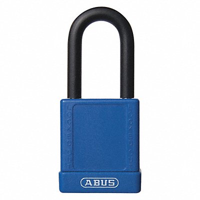 ABUS 19668 Lockout Padlock KA Blue 1-3/4 H PK3