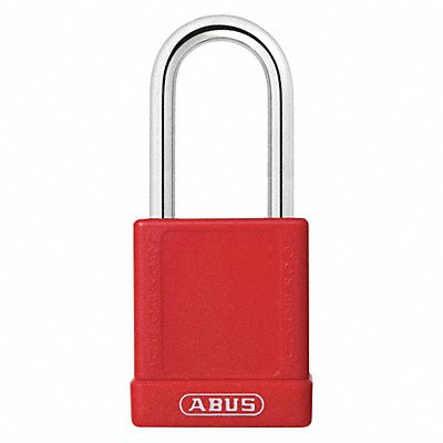 ABUS 19648 Lockout Padlock KA Red 1-3/4 H PK6