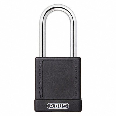 ABUS 19626 Lockout Padlock KD Black 1-3/4 H