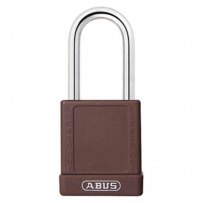 ABUS 19636 Lockout Padlock KD Brown 1-3/4 H PK6
