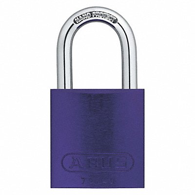 ABUS 9186 Keyed Padlock Different 1-1/2 W PK6