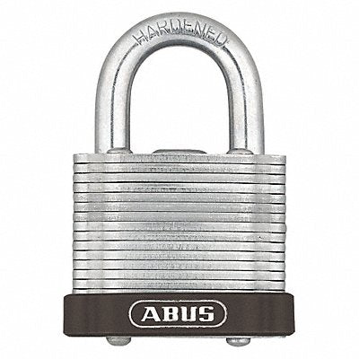 ABUS 19328 Keyed Padlock Different 1-1/2 W PK6