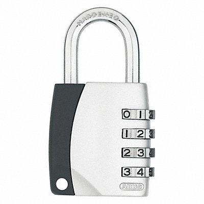ABUS 12825 Combination Padlock 1 3/4in Rectgle Blck