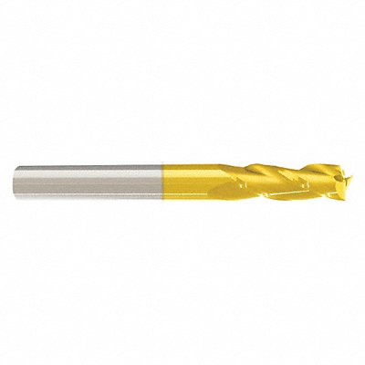GRAINGER 205001091 Square End Mill Single End Carbide 5/32