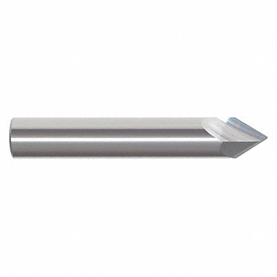GRAINGER 209062375 Chamfer Mill Single End Carbideide 60 deg.